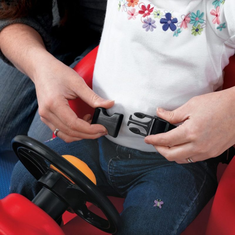 Step2 Push Around Buggy Ride On Car, 10th Anniversary Edition, Red, Toddler Stroller with Seatbelt & Storage - Image 5