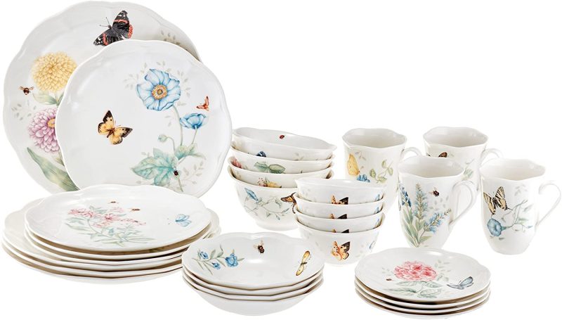 28 Piece Butterfly Meadow Classic Dinnerware Set - 图片 2