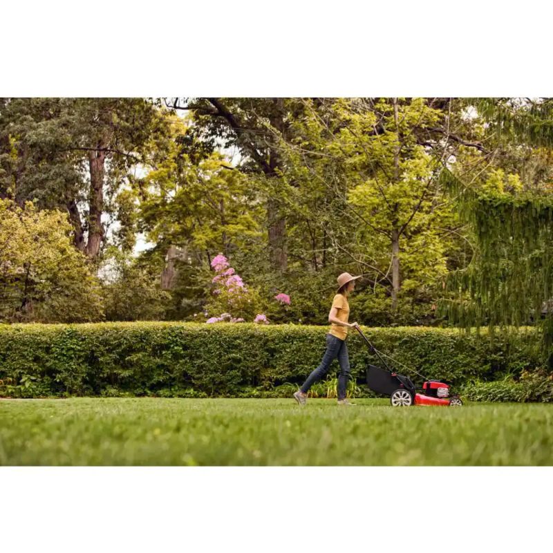 Troy-Bilt 21in. 140cc Briggs and Stratton Gas Push Lawn Mower with Rear bag and Mulching Kit Included - 图片 6