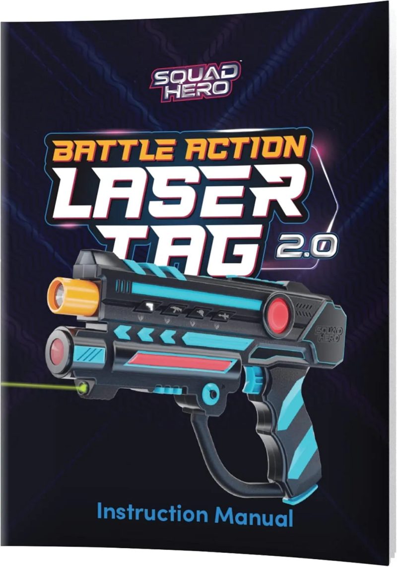 Squad Hero Cool Teens Rechargeable Laser Tag 360�� Sensor - Image 8