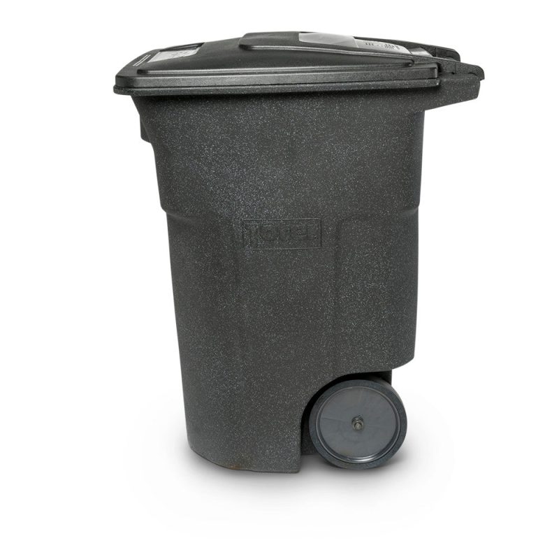 Toter 96 Gallon Trash Can with Smooth Wheels and Lid ; - 图片 4