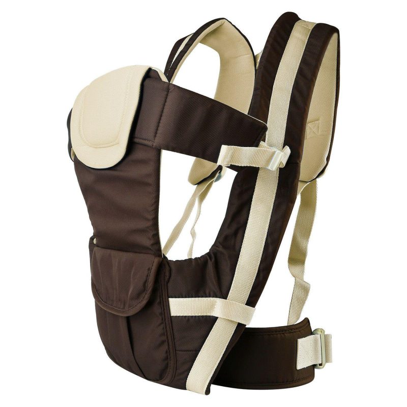 4-in-1 Newborn Baby Carrier With Breathable Ergonomic Adjustable Backpack - Image 13