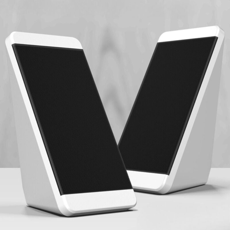 2Pcs Wired Personal Computer PC Desktop Speakers - 图片 4