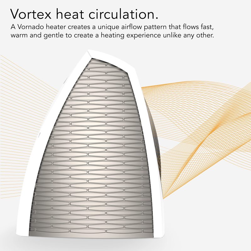 Vornado Space Heater for Home, Digital Display, Whole Room Electric Heater for Indoors - 图片 5