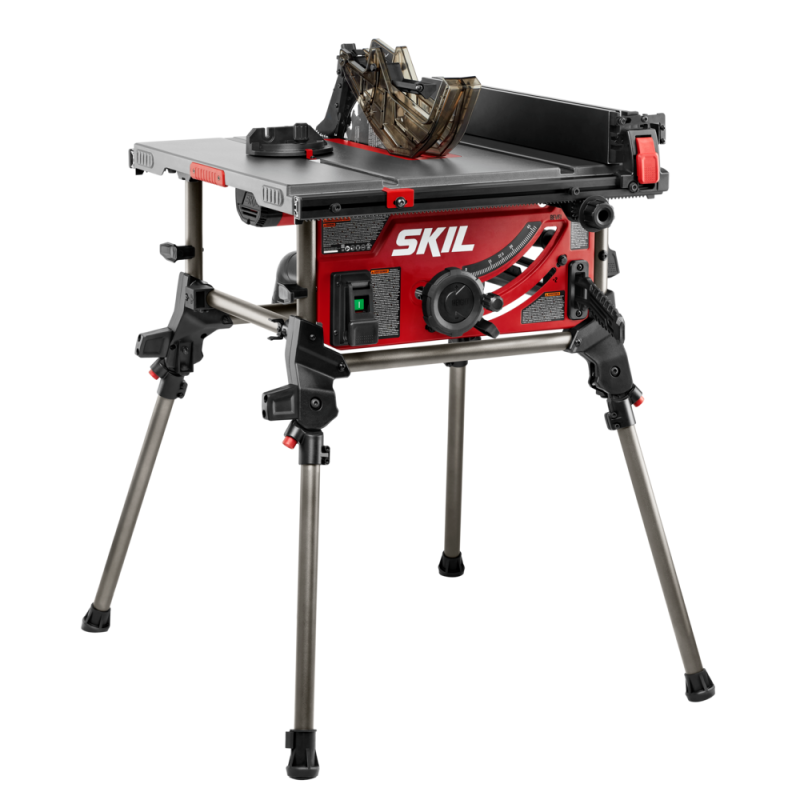 SKIL Jobsite Table Saw with Integrated Foldable Stand, 10, 15 Amp, 25-1/2?? Rip Capacity - Image 3